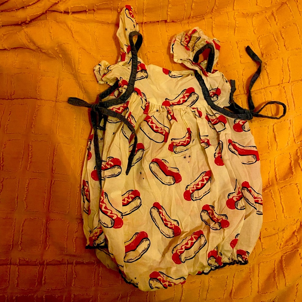 EUC pink chicken hot dog bubble HTF